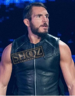 WWE Johnny Gargano Leather Vest